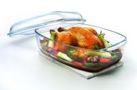 Pyrex Schaal met deksel 4,3+2,2L - thumbnail