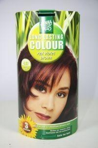 Henna Plus Long lasting colour 4.67 red violet brown 100 Milliliter