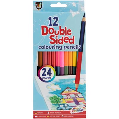 Creative Craft Group Kleurpotloden dubbelzijdig, 12st.