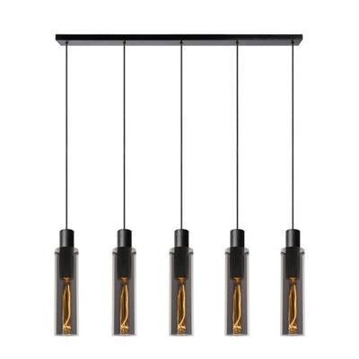 Lucide ORLANDO - Hanglamp - 5xE27 - Fumé