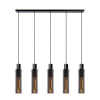 Lucide ORLANDO - Hanglamp - 5xE27 - Fumé - thumbnail
