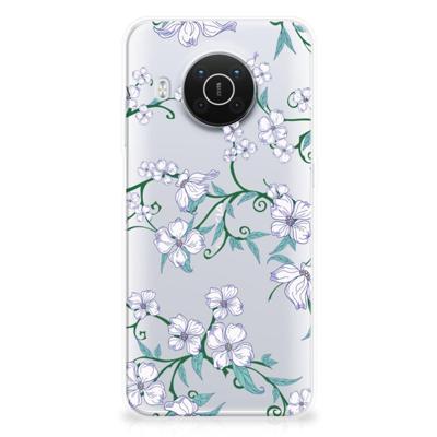 Nokia X10 | X20 Uniek | TPU Case | Blossom White