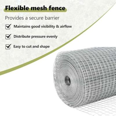 VidaXL Afrasteringspaal zilver 25 x 1,4 m (19 x 19 mm gaas) staal