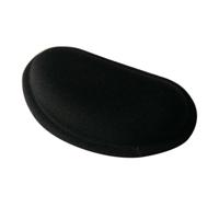 Comfort 3D Wrist Rest silicagel Hand kussen geheugen katoen muis Pad(Black) - thumbnail