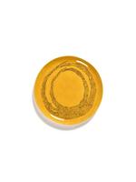 SERAX - Feast by Ottolenghi - Bord L 26x26cm Sunny Yellow Swirl-D - thumbnail