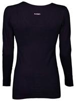 Claesens Women T-shirt o-neck longsleeve White ( 8016) - thumbnail