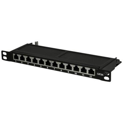 LogiLink NP0066 12 poorten CAT 6A 0.5 HE LogiLink NP0066 12 poorten CAT 6A 0.5 HE