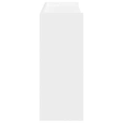 VidaXL Schoenenrek 80x25x81 cm bewerkt hout wit