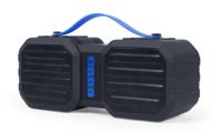 Draagbare Bluetooth speaker Zwart/blauw - thumbnail