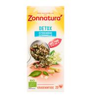 Zonnatura Detox citroengras bio 20 Zakjes - thumbnail