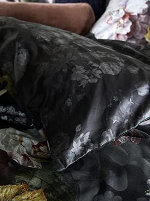 Essenza Essenza Fleur Festive Duvet dekbedovertrek 2p set 200x220 Blooming black