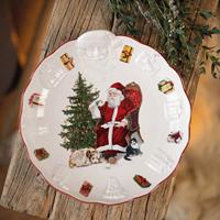 Villeroy & Boch Toy's Fantasy Schaal relief kerstman 24,5 cm - thumbnail