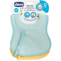 Chicco slabbetje junior 27 cm katoen - thumbnail