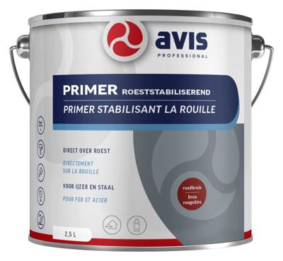 Avis Roest Stabiliserende Primer - Roodbruin