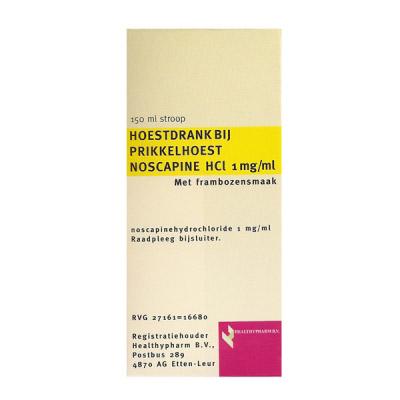 Healthypharm Noscapine hoestdrank 150 Milliliter