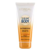 L'Oreal Paris - Sublime Body Nutribronze Body Lotion Normal to Dark 200 ml - thumbnail