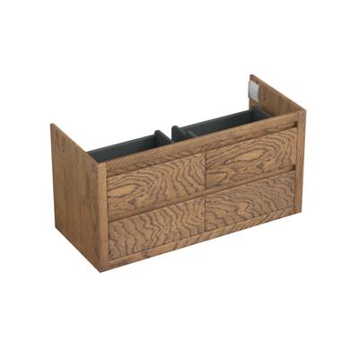 Onderkast Forzalaqua Gela 120x51x60 cm 4 Softclose Lades Eiken Castle Brown Forzalaqua Onderkast Forzalaqua Gela 120x51x60 cm 4 Softclose Lades Eiken Castle Brown Forzalaqua