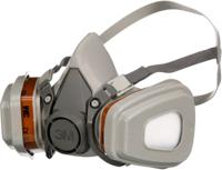 3M mondmasker met vervangbare filters, herbruikbaar, biedt A2P2 ademhalingsbescherming - thumbnail