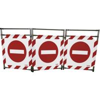 VISO TRAVO128CLOS Versperring GESLOTEN (b x h) 1700 mm x 1000 mm - thumbnail