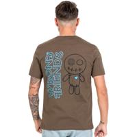 Wrong Friends Akron T-shirt Wf1219 Print T-shirts Khaki - thumbnail