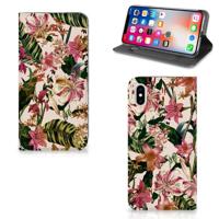 Apple iPhone Xs Max Smart Cover Flowers - thumbnail