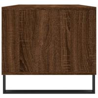 Salontafel 90x49x45 cm bewerkt hout bruineiken - thumbnail