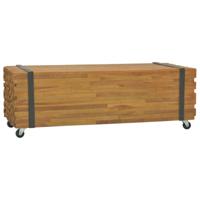 VidaXL Salontafel 110x45x38 cm massief teakhout - thumbnail