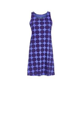 Blauw stippen nachthemd van Ringella Blauw stippen nachthemd van Ringella