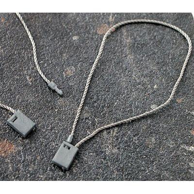 Koordsluiting 120 mm blok grijs 100stuks