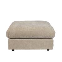 Zuiver Hocker 'Sense' Chenille, 92 x 92cm - thumbnail