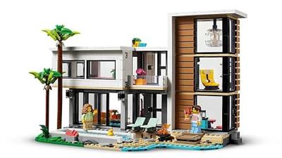 LEGO Creator 31153 Het moderne huis - verander in een gebouw of chalet van 3 verdiepingen - thumbnail