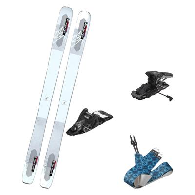 Salomon Qst Blank Touring Set Ski White/Light Grey 178