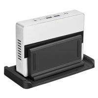 LogiLink BP0210 Mini-PC-houder Afstand tot de muur (max.): 7 cm Zwart 1 stuk(s) - thumbnail