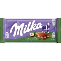 Milka Reep Gebroken Noot 90g bij Jumbo - thumbnail
