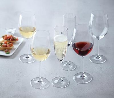 Leonardo Witte Wijnglazen Daily - 370 ml - 6 stuks