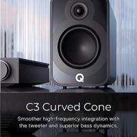 Q Acoustics 5020 boekenplank speaker - zwart (per paar) - thumbnail