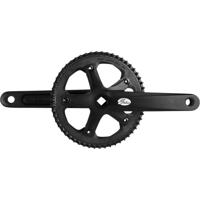 Gates crankstel CDN S150 55T 175mm zonder beschermrand zw. - thumbnail