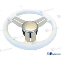 CABLES,MANDOS,DIRECCIONES Y FLAPS GS41281 - VOLANTE 350 mm BLANCO - thumbnail