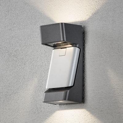 KonstSmide Huisnummer lampRavenna Adress antraciet met grijs - 7976-370