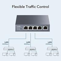 Cudy Gigabit Multi-WAN VPN Router bedrade router Fast Ethernet, Gigabit Ethernet Grijs - thumbnail