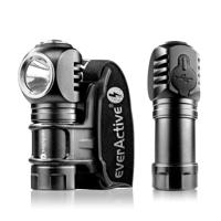 EverActive FL-55R Dripple oplaadbare LED hand / hoofd zaklamp - thumbnail