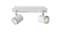 Lucide RILOU - Plafondspot - LED Dimb. - GU10 - 2x5W 3000K - Wit - thumbnail