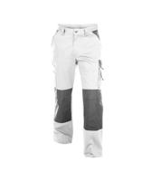 DASSY broek boston p/k 245gr wit/grijs 52 - thumbnail