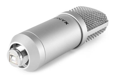 Vonyx CM300S studio USB condensatormicrofoon titanium Vonyx CM300S studio USB condensatormicrofoon titanium