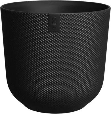Elho Bloempot Jazz Rond Zwart Ø14cm