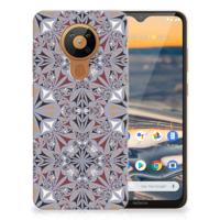Nokia 5.3 | TPU | Siliconen hoesje | Flower Tiles - thumbnail