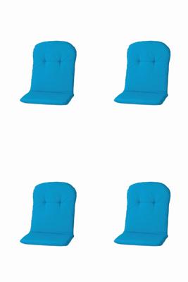 Kussen Kuip hoog 45x96 Panama aqua (4 stuks) Madison - Madison