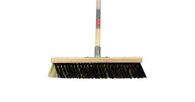 Talen tools X-bezem binnen creme zwart compleet