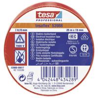 tesa tesaflex IEC 53988-00017-00 Isolatietape Rood (l x b) 25 m x 19 mm 1 stuk(s) - thumbnail