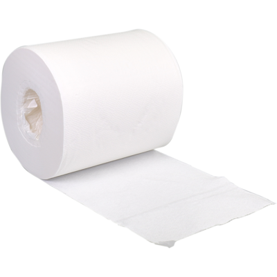 Poetspapier | 2-laags | 20cm | 140m | cellulose | wit | 6 stuks